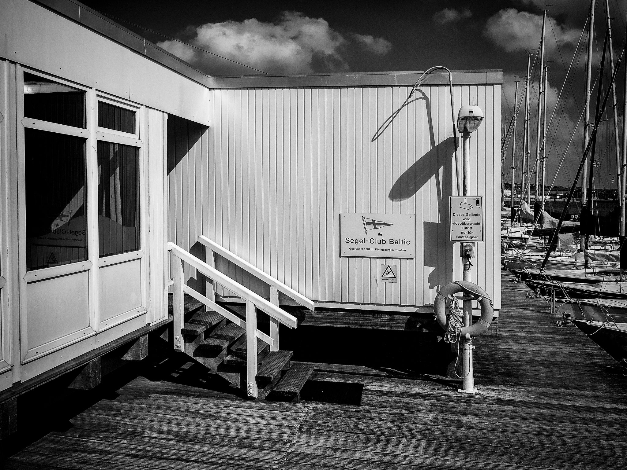 Clubhaus an der Kieler Förde