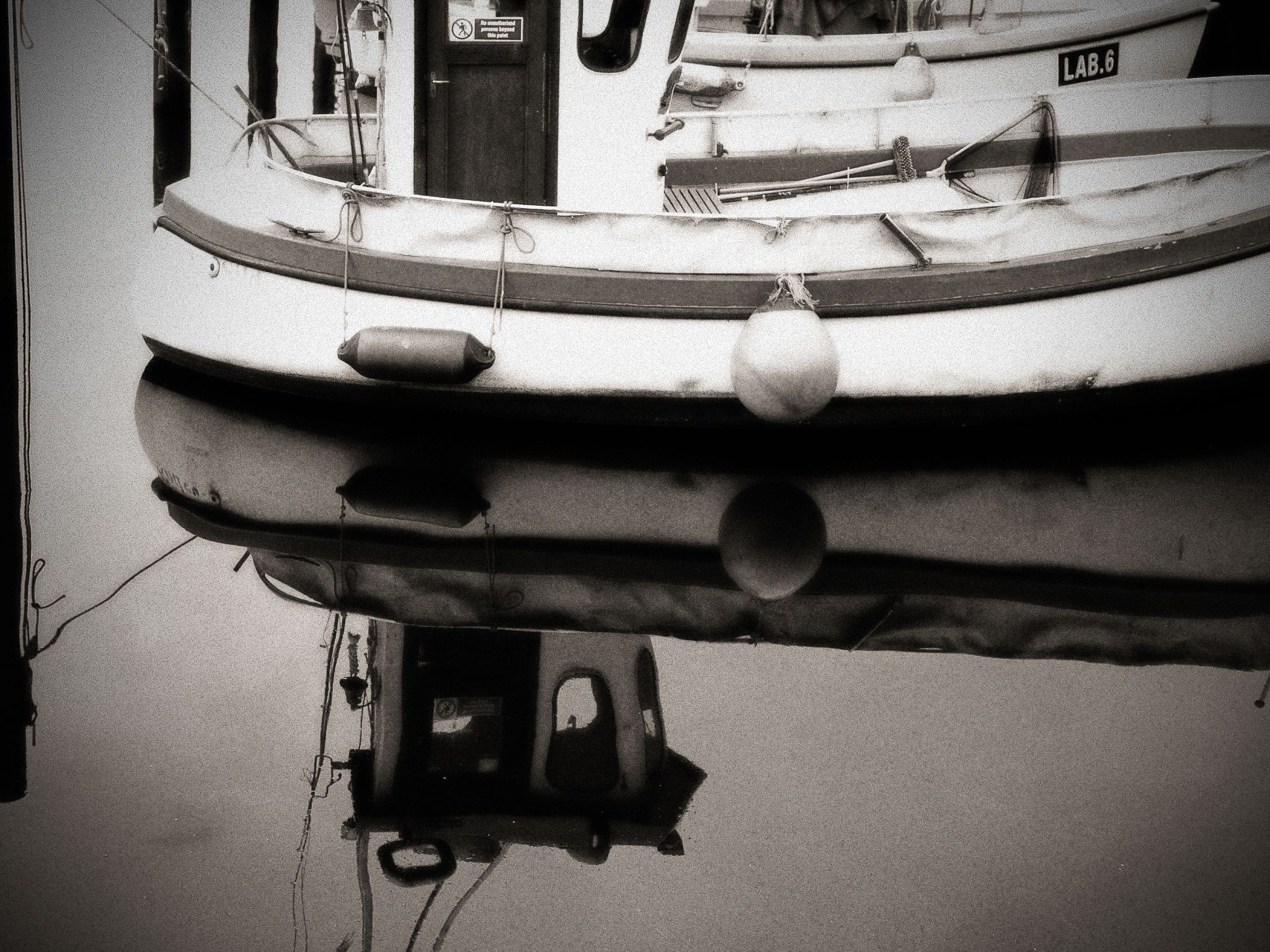 Kutter mit Spiegelung