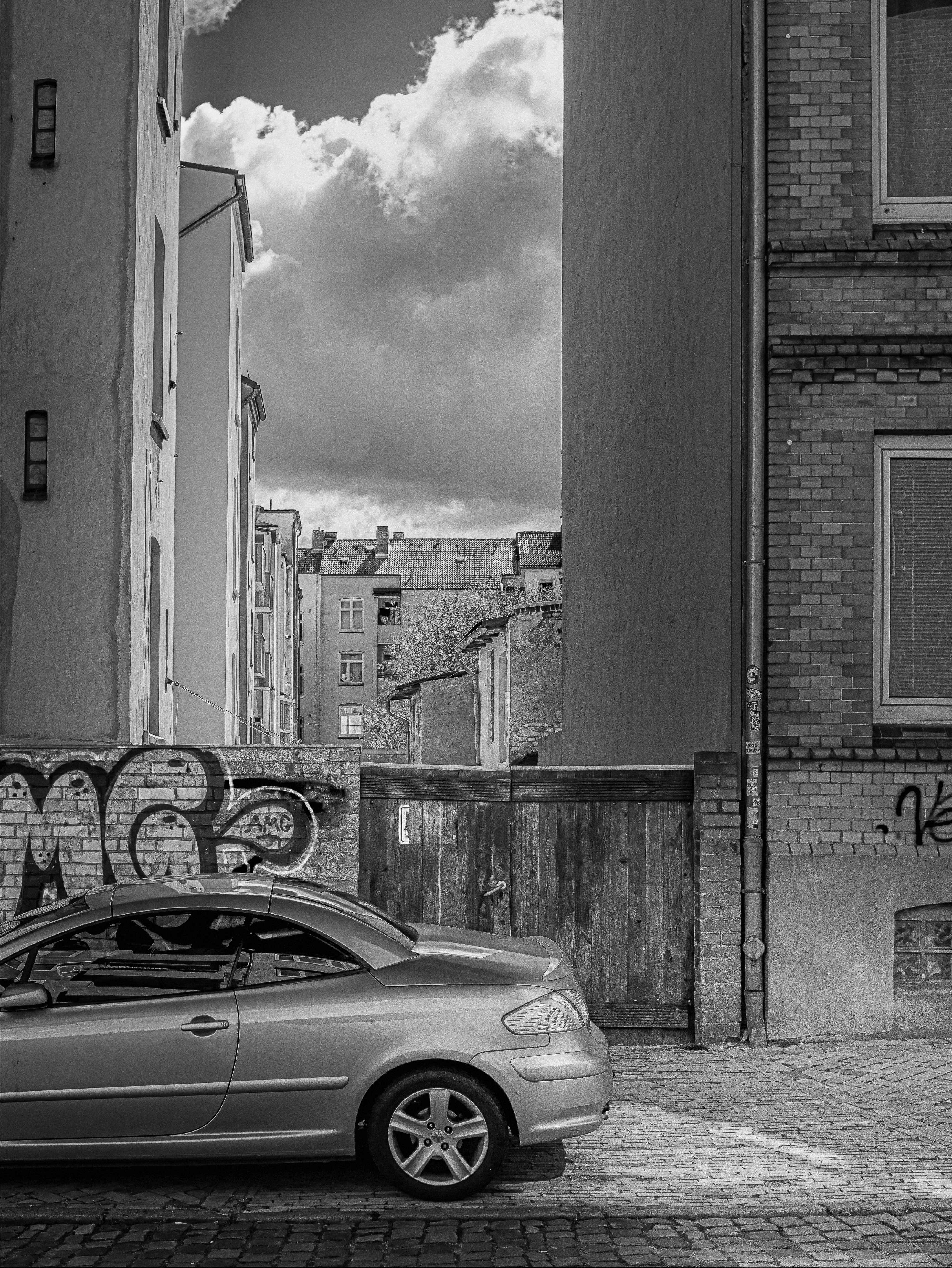 Hinterhof in der Stormanstraße, Kiel