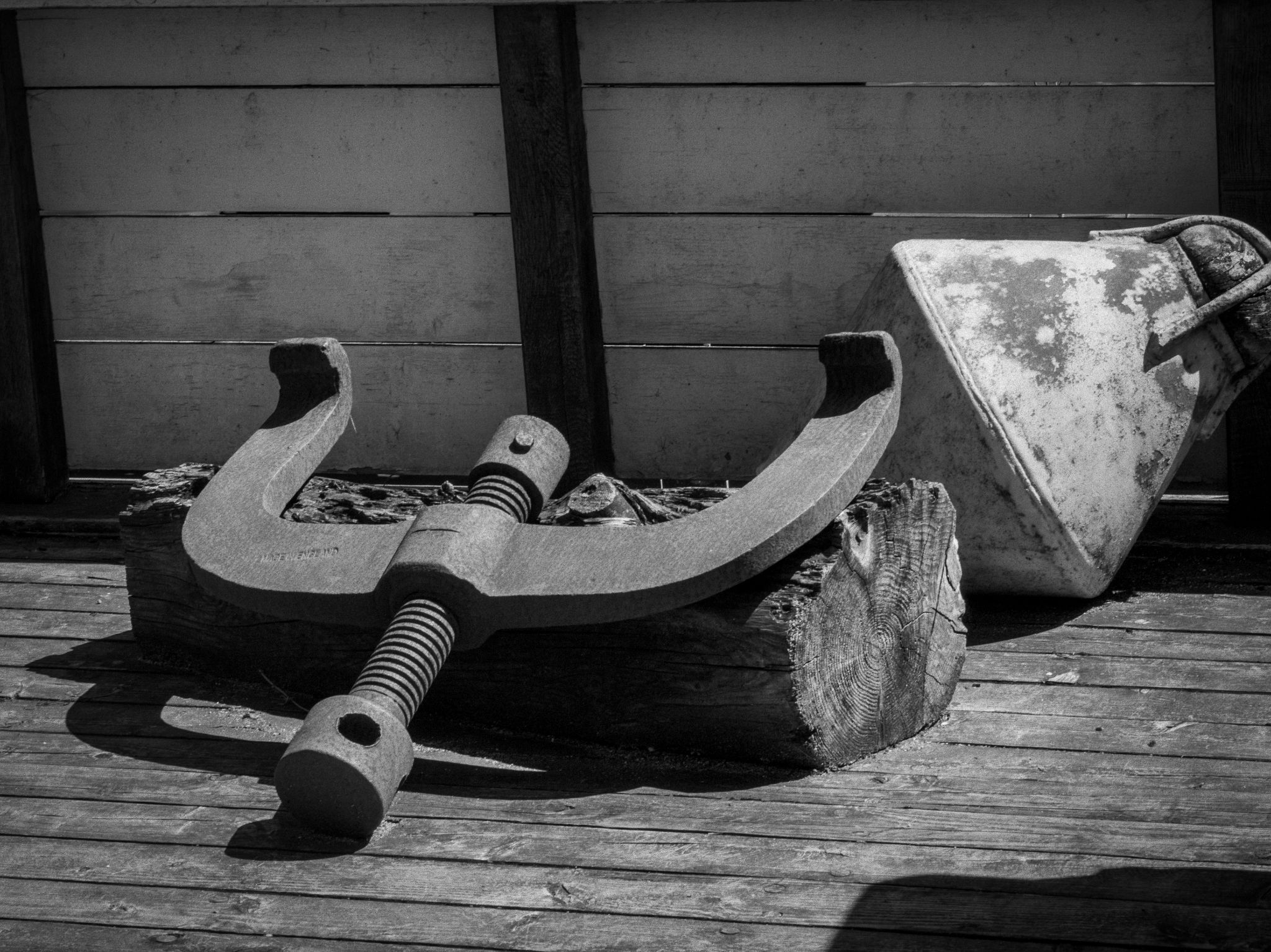 Werkzeug im Museumshafen