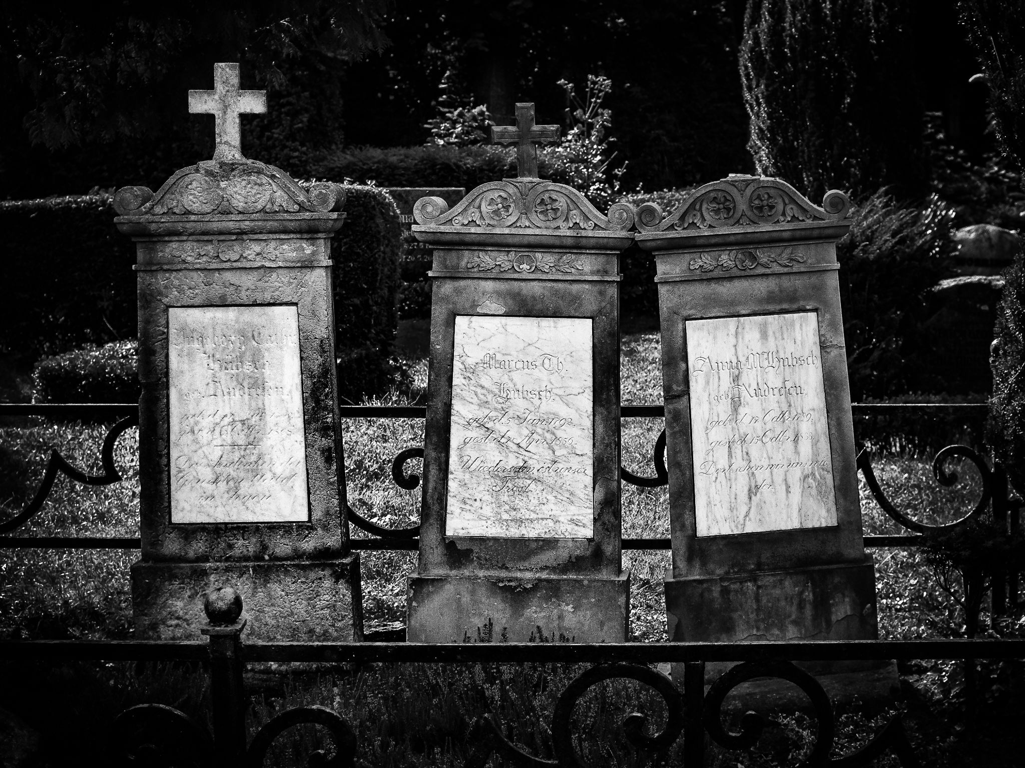 Grabsteine aus dem 18. Jahrhundert
